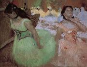 Edgar Degas Dancer entering with veil USA oil painting reproduction
